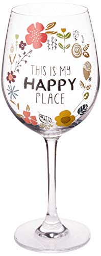 Pavilion Gift Company Wine Glasses, Clear