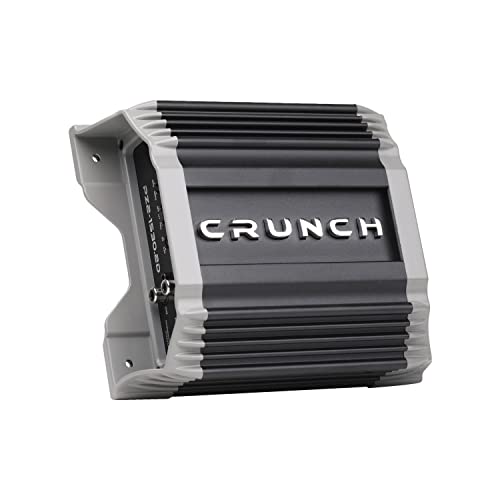 Maxxsonics Crunch PZ2-1530.2D POWERZONE 1500 Watt Mono Amplifier, 2-Channel Car Audio Amplifier, Bass Remote Included