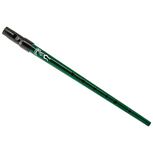 Hall Crystal Flutes Clarke Pennywhistle Sweetone C-tuning green
