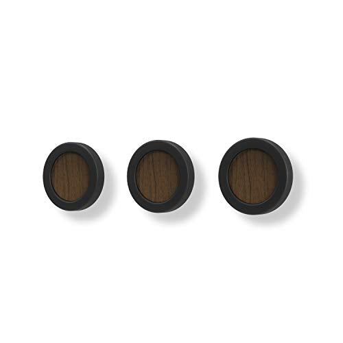 Umbra Hub Hook, Black/Walnut