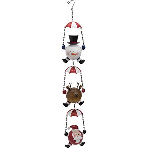 Transpac Christmas Umbrella Hanging Decor, Multicolor