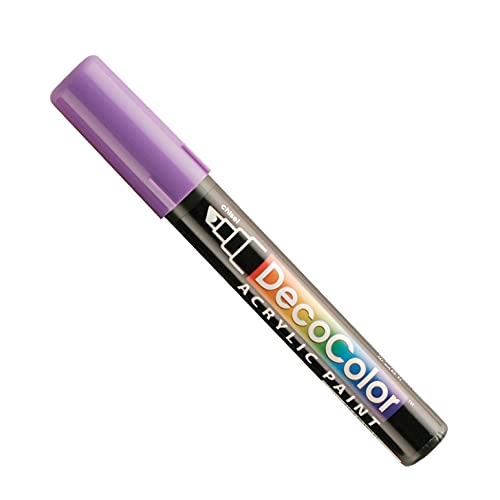 Uchida 315-C-8 Marvy Deco Color Chisel Tip Acrylic Paint Marker, Violet
