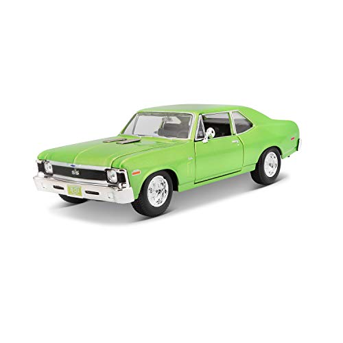 Maisto 1:24 Scale 1970 Chevrolet Nova SS Diecast Vehicle (Colors May Vary)