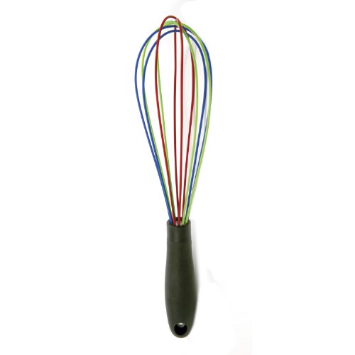 Norpro Grip-EZ 1713 Silicone Whisk, Multicolor