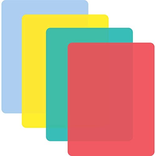 HIC CounterArt Flex Cutting Mat, Mini, Assorted, Set of 4