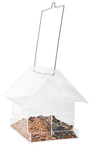 Esschert Design FB374 Acrylic Hanging Combi Feeder House