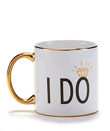 Giftcraft 472610 I Do Coffee Mug, 4.8-inch Length, 22 oz., Ceramic