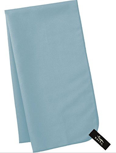 Bucky Ultra Absorbent Lightweight Lint Free Quick Dry Twisted Chamois Microfiber (25x10"), Blue 2 Pound