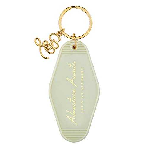 Creative Brands Santa Barbara Design Studio Etc. Collection Vintage Style Motel Key Ring, Adventure