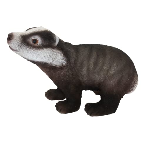 Esschert Design 37000383 Badger Figurine, Resin