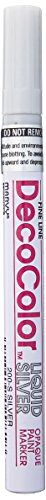 UCHIDA Paint Marker, Fine Point, Silver (UCH200SSLV)