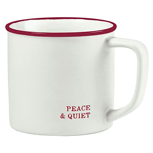 Creative Brands Santa Barbara Design Studio F2F Holiday Coffee Mug, 16-Ounce, Peace & Quiet