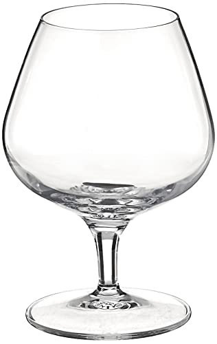 Luigi Bormioli Rocco Michelangelo Masterpiece 13-1/4-ounce Napoleon Brandy, Set of 4