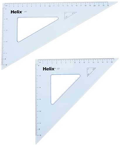 Pens Helix Student Triangles 2 Piece Set, Large (18311)