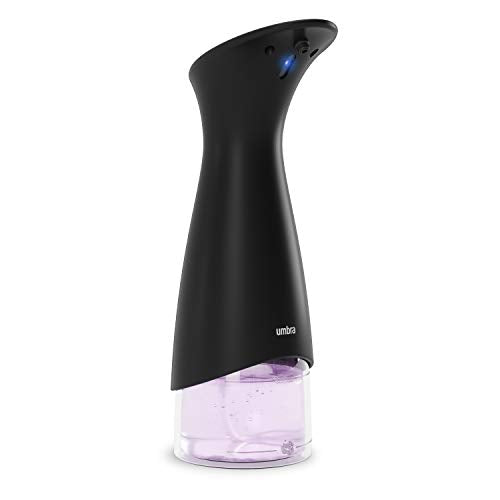 Umbra Otto Foaming Automatic Soap and Sanitizer Dispenser, Black