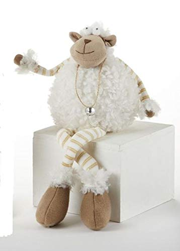 Delton Products 4308-5 Sitting Stripe Legs Sheep, 15.8 inch