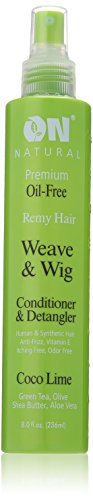 R&R Corp. ON Organic Natural Premium Oil-Free Weave & Wig Spray Coco Lime 8 fl oz