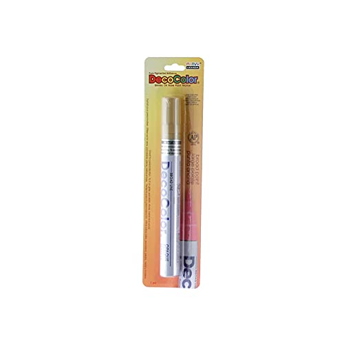 Uchida 300-C-GLD Marvy Deco Color Broad Point Paint Marker, Gold