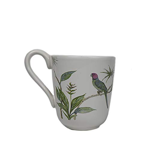 Comfy Hour Farmhouse Home Decor Collection 10oz Birds Mug Water Cup, Dolomite