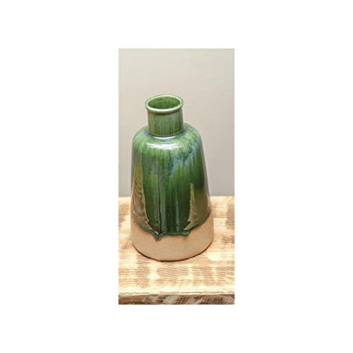 Manual ICCVG2 Ceramic Vase (Green Emerald Hill)