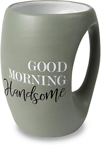 Pavilion Gift Company 10509 Good Morning Gorgeous 16 oz Mug, Green