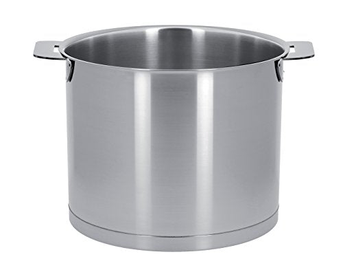 Cristel Strate L 18/10 Stainless Steel Milk Pot with Removable Handles, 1.7 Quart