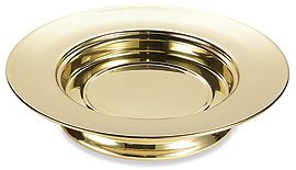 Creative Brands Solid Brass Stacking Bread Plate