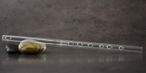Hall Crystal Flutes 11299 - Inline Glass Piccolo in C - Clear Glass