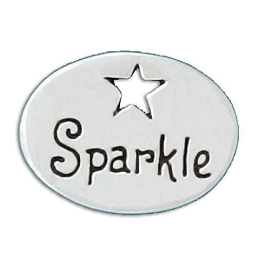 Basic Spirit Pocket Token Coin - Sparkle/Star - Handcrafted Pewter, Love Gift for Men and Women, Coin Collecting