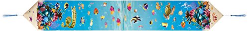 Beistle Printed Under The Sea Table Runner Party Accessory (1 count) (1/Pkg)