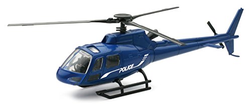 New Ray Toys 1:43 Sky Pilot Eurocopter As350 Police Diecast Aircraft,,