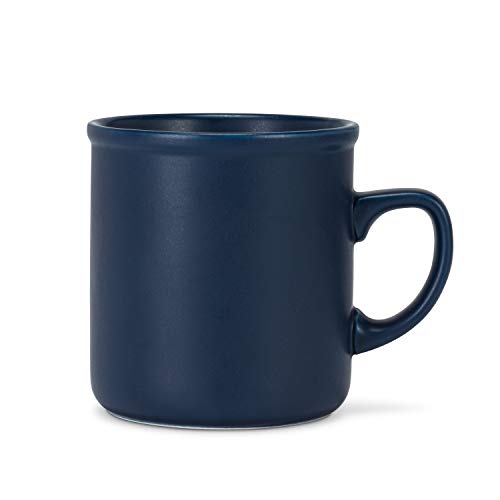 Abbott Collection  27 BLU Classic Matte Mug-Navy-3.5" H(12oz), 3.5 inches H, Blue