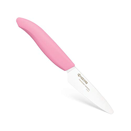 Kyocera 123175 Revolution ceramic knife, 3", Pink