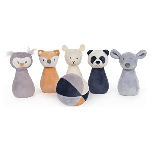 GUND Baby Baby Toothpick My First Bowling Set Plush Stuffed Animal Set of 6, 6 in