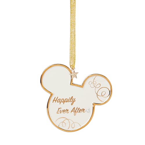 Lenox Disney Bridal Ornament, 0.18, Ivory