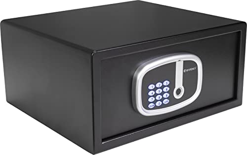 BARSKA AX13632 Digital Keypad Biometric Fingerprint Security Safe 0.85 Cubic Ft