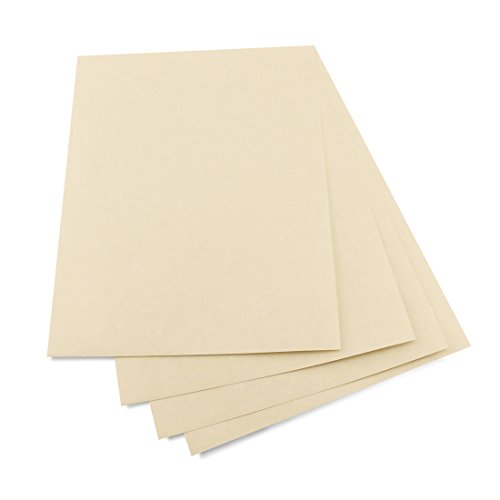 Hygloss Products Craft Parchment Paper Sheets - Printer Friendly, Made in USA - 8-1/2 x 11 Inches, Natural, 500 Pack (92351)