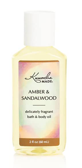 Kuumba Made Amber & Sandalwood Bath & Body Oil - 2 Oz