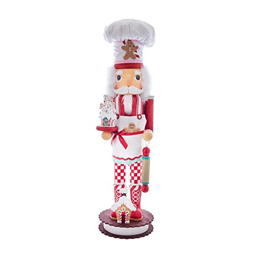 Kurt Adler Adler 36-Inch Hollywood Gingerbread Chef Nutcracker, Multi
