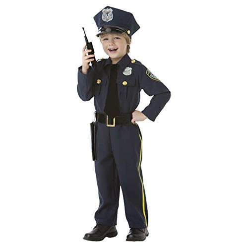 AMSCAN Classic Police Officer Halloween Costume for Boys, Medium, with Included Accessories