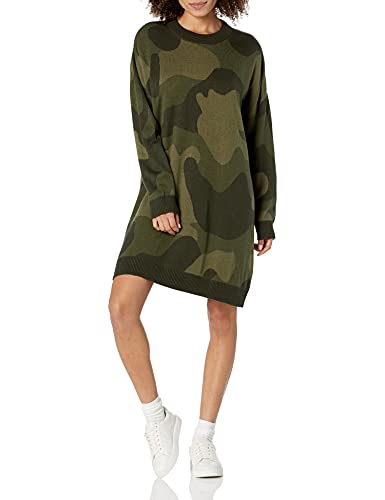 Mud Pie Women's Hathaway Sweater Dress, Small,Green