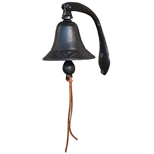 HomArt 3528-2 Arch Bell Black, Cast Iron, 5.5-inch High