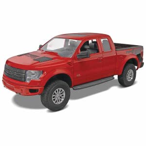 Carrera Revell SnapTite Max Ford F-150 SVT Raptor Pick Up Model Kit , Red