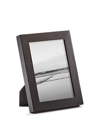 Giftcraft 094981 Black Photo Frame, Holds a 5 x 7 Photo, 8.5-inch Height, Paulownia, MDF, Paper and Glass