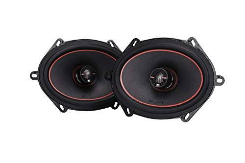 Maxxsonics MB Quart RK1-168 Reference Car Speakers (Black, Pair) ‚Äì 5x7-6x8 Inch Coaxial Speaker System, 200 Watt, 2-Way Car Audio, 4 OHMS (Grills Not Included)