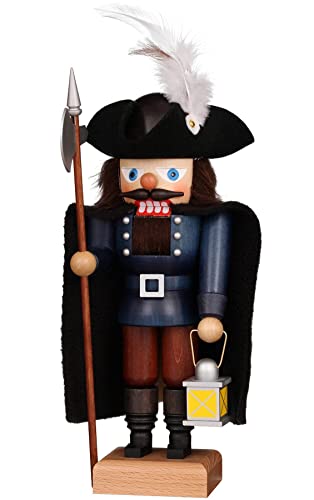 Alexander Taron 32-666 Christian Ulbricht Nutcracker-Watchman-11.5" H W x 5" D, Black