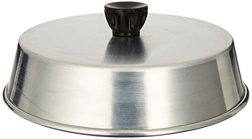 American Metalcraft BA840A Aluminum 8" Round Basting Cover w/Knob, 8" Dia. x 2" H, 8-Inch, 1