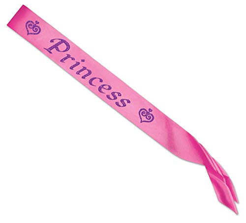 Beistle Princess Satin Sash Party Accessory (1 count) (1/Pkg)