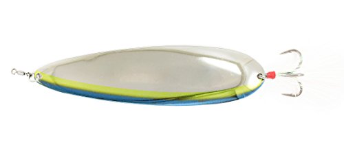 Nichols Lures 6FS4-25 6" Ben Parker Mini Magnum Flutter Spoon Bombshell Shad, 2.5 oz