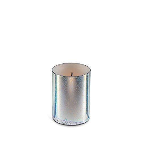 The Gerson Company The 43692 High Glow Wick Wax LED Candle with Galaxy Effect/Timer, 3" x 4"